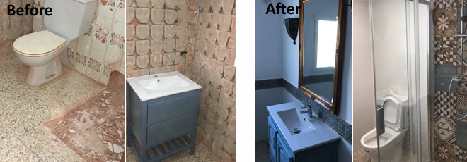 Bathroom3 Before and After